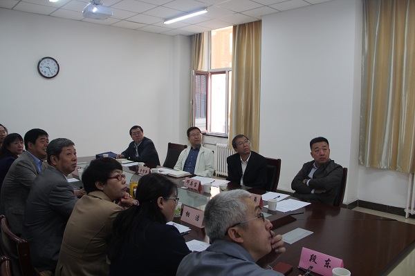 金智新院士到我校学院调研 金智新院士到我校学院调研