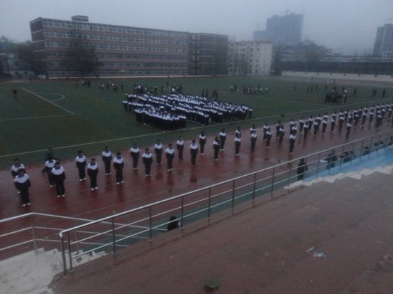 学院广播操比赛圆满结束 学院广播操比赛圆满结束